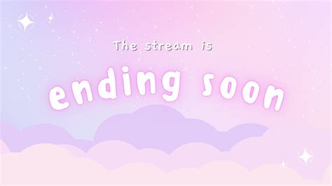 Pink Clouds Animated Twitch Screens Stream Starting Soon Etsy