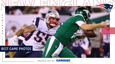 Best Game Photos Presented By Carmax Patriots At Jets