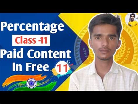 Percentage Class 11 Karan Singh For SSC CET RAILWAY And Other