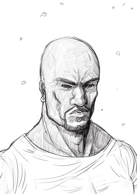 Luke Cage Sketch Rsketches