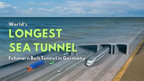 Fehmarn Belt Tunnel Billion World S Longest Immersed Tunnel