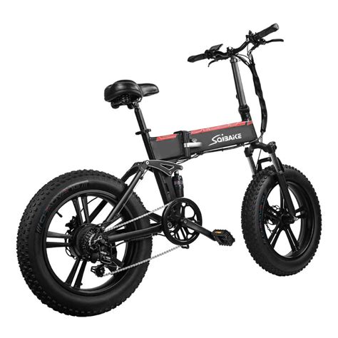 Sk08 2040 Inch Fat Tyre Folding Ebike 48v 350w Hummer Big Wheel