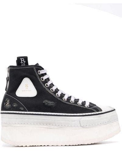 R13 High Top Sneakers For Women Online Sale Up To 50 Off Lyst