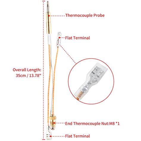 Newreach Thermocouple And Tilt Switch For Outdoor Patio Heater Dump Switch For Propane Gas