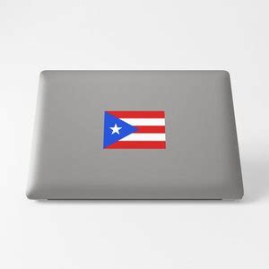 Puerto Rico Flag Sticker Decal - Etsy