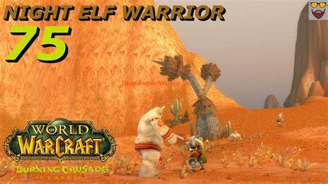 Lets Play Wow The Burning Crusade Classic Night Elf Warrior Part