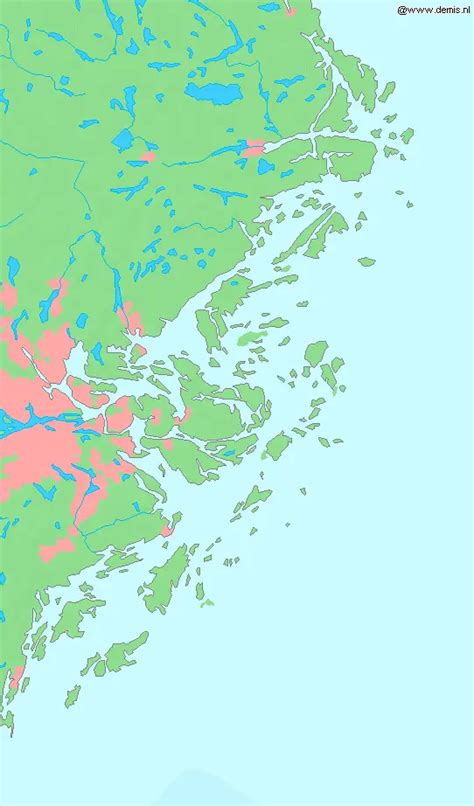 Stockholm Archipelago Map