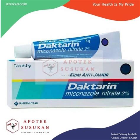 Jual Daktarin Cream Anti Jamur Gr Gr Salep Anti Jamur Kutu Air