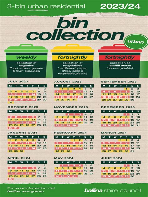 Urban Waste Calendar 2023 2024 | Download Free PDF | Recycling | Human ...