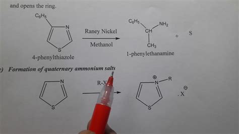 THIAZOLE Synthesis Reactions And Medicinal Uses YouTube