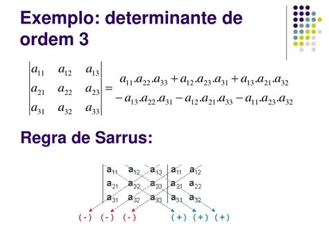 Determinante De Ordem 3