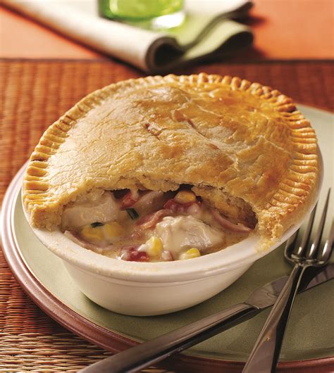 Chicken And Ham Pies Recipe Chicken And Ham Pie Pot Pies Recipes Recipes