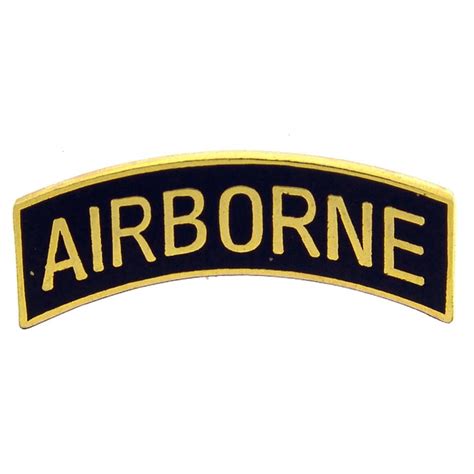 U.S. Army Airborne Tab Pin 1 1/16" - Walmart.com - Walmart.com