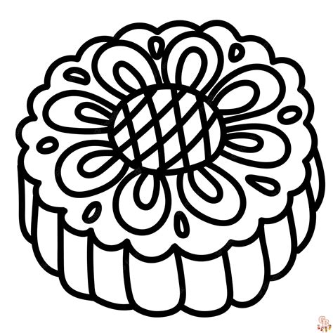 Mid Autumn Coloring Pages Coloring Nation