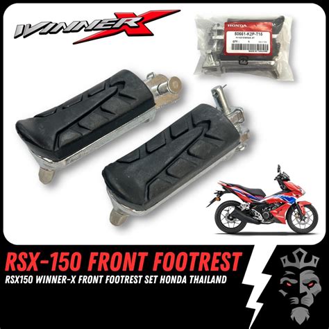 RSX 150 Front Footrest Set Pemijak Kaki Depan Foot Rest Front Set