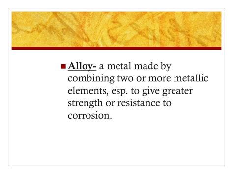 Ppt Alloys Powerpoint Presentation Free Download Id2928047