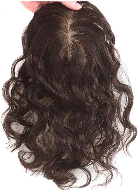 Marxan Curly Short Hair Toppers For Women Topper Hair Piece Human Hair