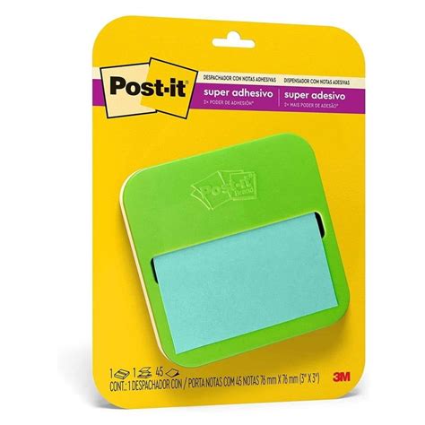 Despachador De Notas Adhesivas 3M Post It Varios Colores Walmart