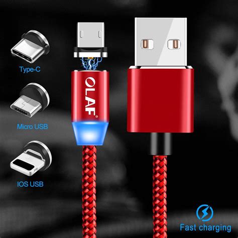 W Magnetyczny Kabel Szybkiego Adowania Micro Usb Typu C Kabel