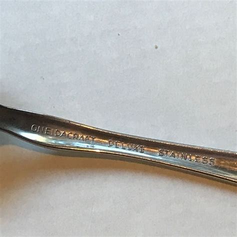 Oneidacraft Deluxe Shasta Pattern Spoon Replacement Stainless Flatware