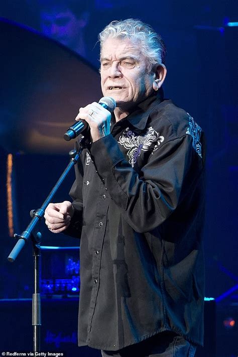 Dan Mccafferty Lead Vocalist For Scottish Band Nazareth Who Sang Its