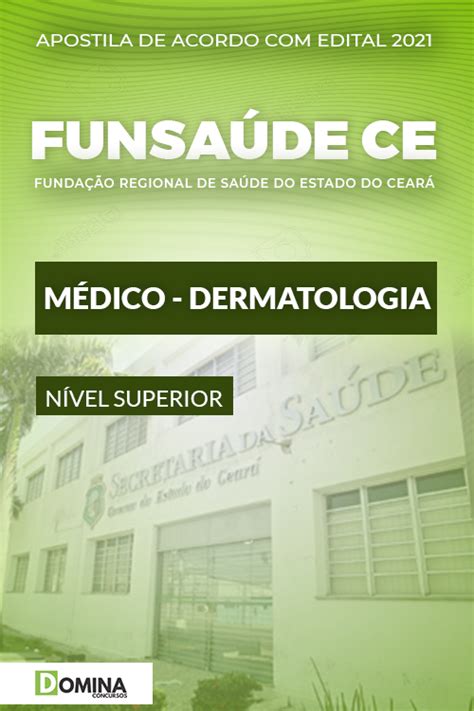 Apostila Concurso Funsa De Ce M Dico Dermatologia