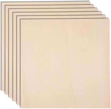 Amazon Zqyyqz Pcs Basswood Sheets Inch Thin