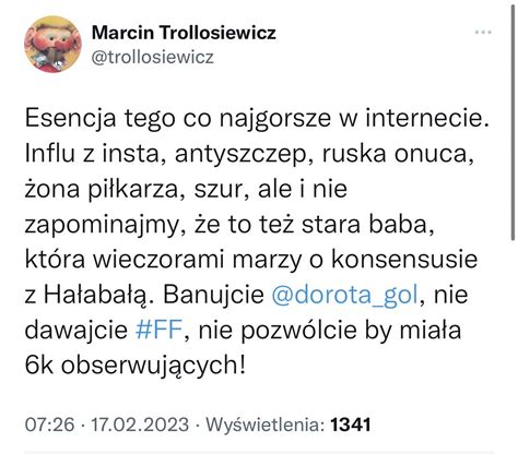 Dorota Gol On Twitter No C Tu Nawet Nie Pasuje Powiedzonko O