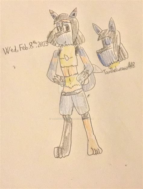 My Lucario TF by TamTheLucario448 on DeviantArt