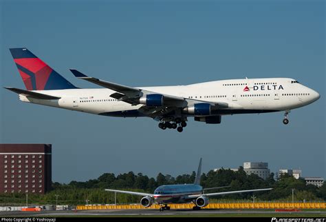 N671us Delta Air Lines Boeing 747 451 Photo By Yoshioyaji Id 291779