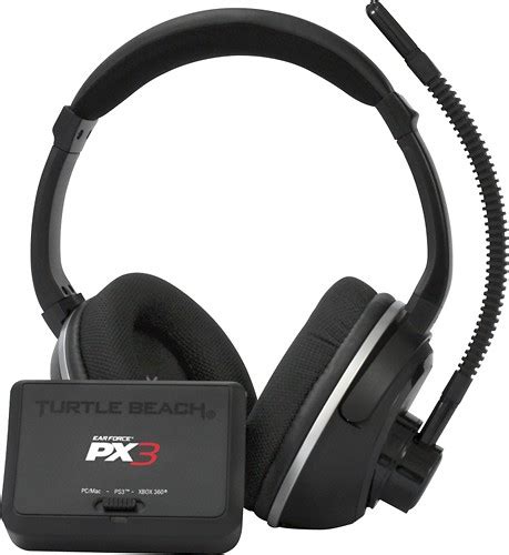 Turtle Beach Ear Force Px3 Programmable Wireless Gaming Headset For Playstation 3 Tbs 2240