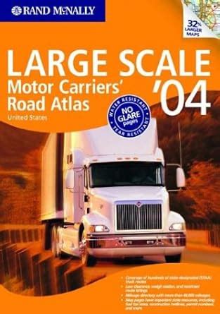 Rand Mcnally Large Scale Motor Carriers Road Atlas