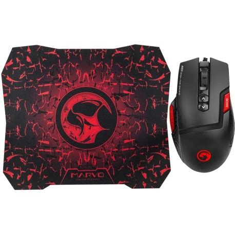 Marvo Scorpion M Usb Colour Led Black Programmable Gaming Mouse