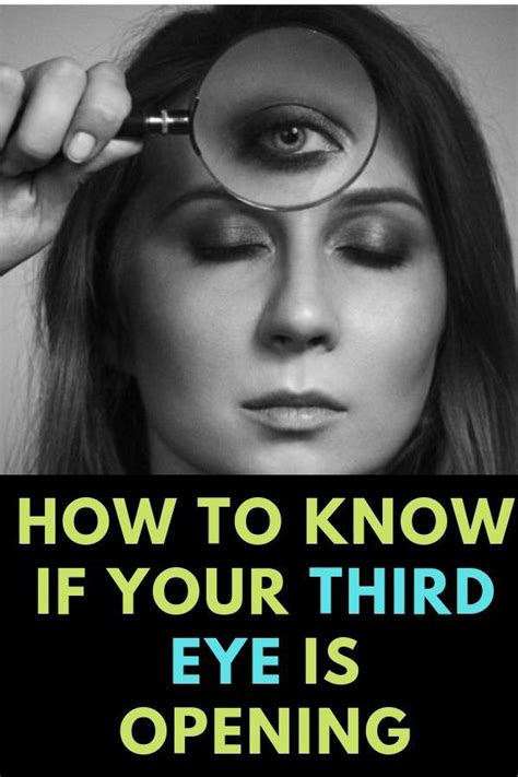 Signs And Symptoms That Your Third Eye Is Opening Third Eye