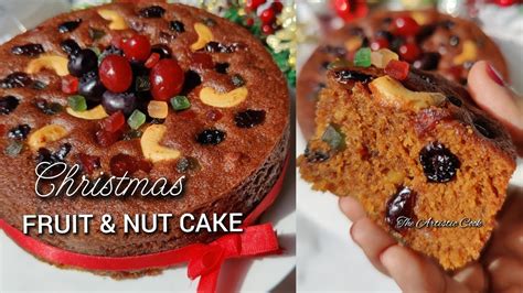 Instant Eggless No Soak No Alcohol Plum Cake Recipe Easy Christmas