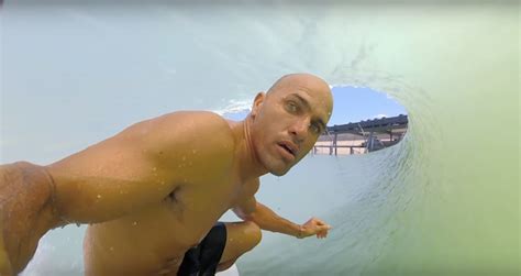 Watch Surfing Legend Kelly Slater S Mind Boggling POV Wave Pool Experience