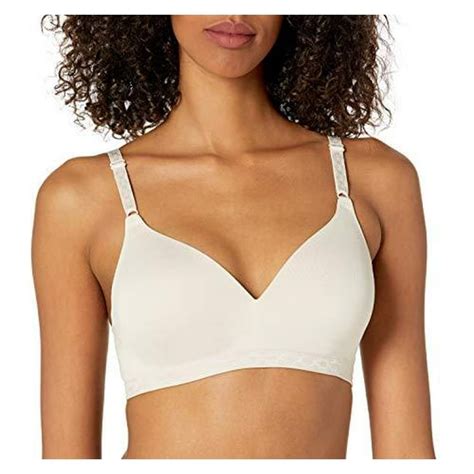 Warners Women S Blissful Benefits Ultrasoft Wirefree Bra Butterscotch 34b Walmart Ca