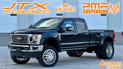 BRAND NEW LIFTED 2022 F350 KING RANCH ON JTX FORGED WHEELS YouTube