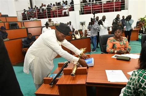 Infrastructure Education Top Priority As Diri Presents N290 2bn Bayelsa 2021 Budget