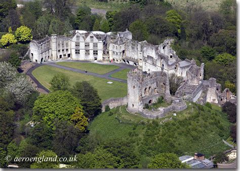 aerial photograph of Dudley Castle