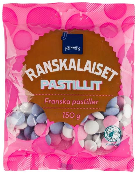 Rainbow Ranskalaiset Pastillit G S Kaupat Ruoan Verkkokauppa