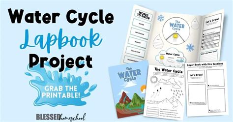 Lapbook Water Cycle Primaria Casteldario Water Cycle Water Cycle