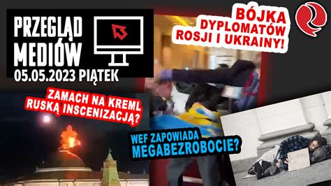 Zamach na Kreml ruską inscenizacją Bójka DYPLOMATÓW Rosji i Ukrainy