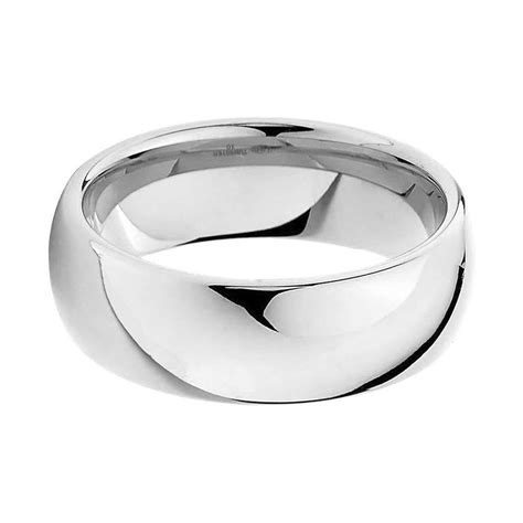 stainless steel wedding ring for men 6