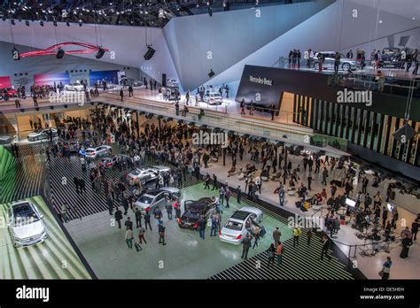 Exhibition Stand Of Mercedes Benz At The Frankfurt International Motor