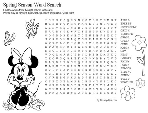 Word Search Games Printable