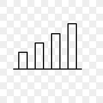 bar chart icon transparent background