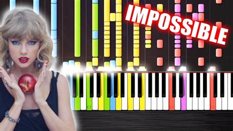 Taylor Swift Blank Space Impossible Remix By Plutax Piano