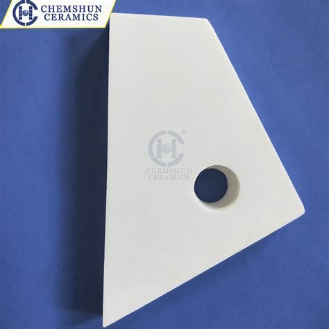 Abrasion Resistant Industrial Ceramics Weldable Al O Alumina Lining