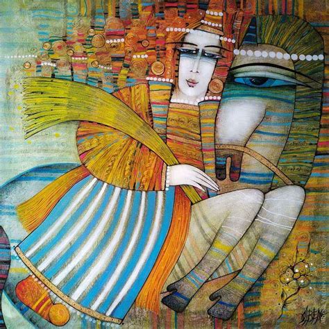 Albena Vatcheva Gallery Dreamy Magic Paintings Bulgarian French Artist